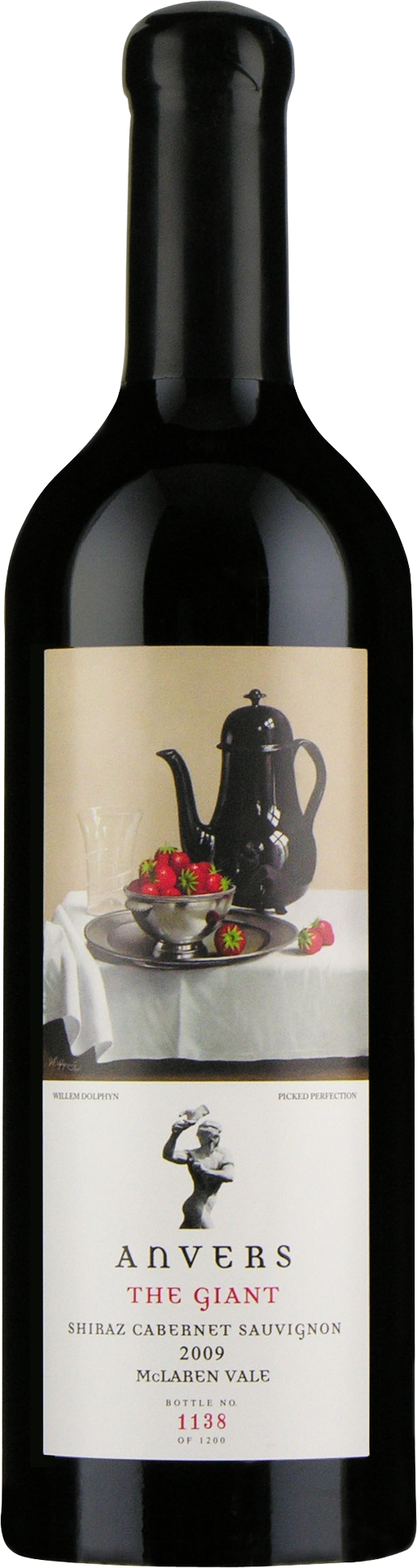 Anvers The Giant Shiraz Cabernet Sauvignon 2009 bottle — McLaren Vale